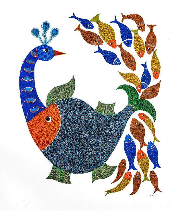 Gond painting hotsell