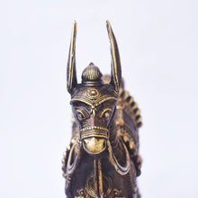 Load image into Gallery viewer, Bastar Art | Detailed Dhokra art Horse | Tribal Handicraft | BA008