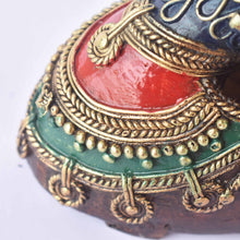 Load image into Gallery viewer, Bastar Art | Dhokra Peacock Boat | Tribal Handicraft | BA017