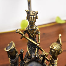 Load image into Gallery viewer, Bastar Art | Dhokra Peacock Boat | Tribal Handicraft | BA017