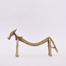 Load image into Gallery viewer, Bastar Art | Tribal lower Curved Bull | Tribal Handicraft | BA026