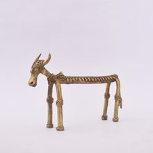Load image into Gallery viewer, Bastar Art | Tribal Straight Bull | Tribal Handicraft | BA027