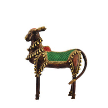 Load image into Gallery viewer, Bastar Art | Colored Decorated Nandi | Tribal Handicraft | BA036