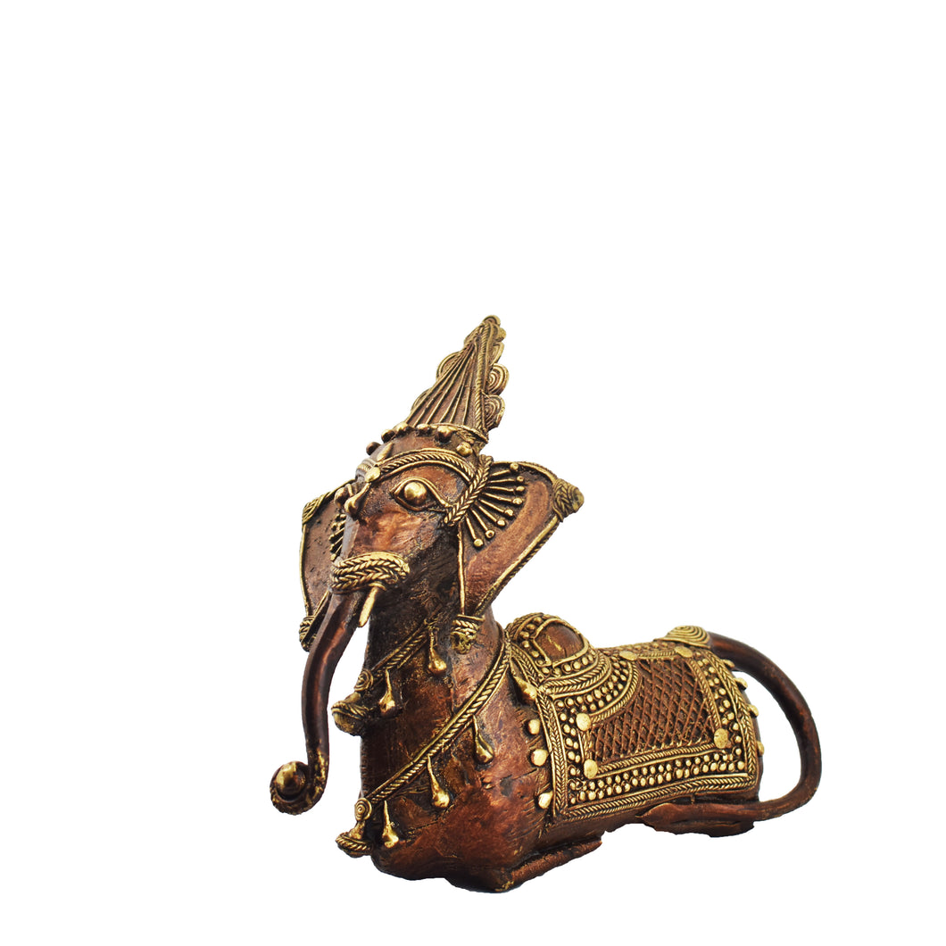 Bastar Art | Elephant Nandi | Tribal Handicraft | BA037