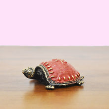 Load image into Gallery viewer, Turtle Dhokra Art Blue | Tribal Handicraft | Home decor | Bastar Art | BA041