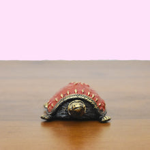 Load image into Gallery viewer, Turtle Dhokra Art Blue | Tribal Handicraft | Home decor | Bastar Art | BA041