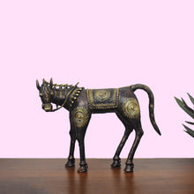 Load image into Gallery viewer, Horse Dhokra Art | Tribal Handicraft | Home decor | Bastar Art | BA043