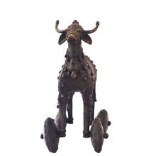 Load image into Gallery viewer, Nandi | Dhokra Art | Tribal Handicraft  | Home decor | Bastar Art | BA044