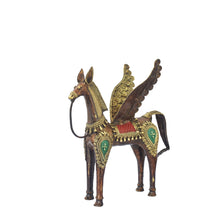 Load image into Gallery viewer, Pegasus Dhokra Art | Tribal Handicraft  | Home decor | Bastar Art | BA055