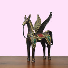 Load image into Gallery viewer, Pegasus Dhokra Art | Tribal Handicraft  | Home decor | Bastar Art | BA055