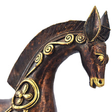 Load image into Gallery viewer, Horse Dhokra Art | Tribal Handicraft | Home decor | Bastar Art | BA057