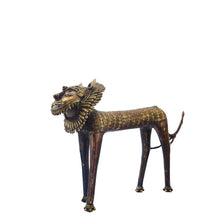 Load image into Gallery viewer, Lion Dhokra Art | Tribal Handicraft | Home decor | Bastar Art |BA059