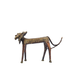 Load image into Gallery viewer, Lion Dhokra Art | Tribal Handicraft | Home decor | Bastar Art |BA059
