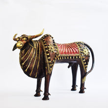 Load image into Gallery viewer, Nandi Dhokra Art | Tribal Handicraft | Home decor | Bastar Art |  BA060