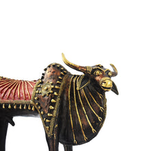 Load image into Gallery viewer, Nandi Dhokra Art | Tribal Handicraft | Home decor | Bastar Art |  BA060