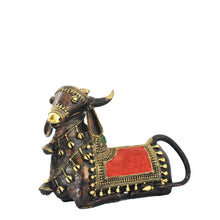 Load image into Gallery viewer, Nandi Dhokra Art | Tribal Handicraft | Home decor | Bastar Art | BA061