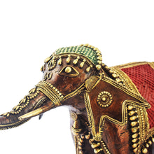 Load image into Gallery viewer, Bastar Art | Colorful Decorated Elephant Airawat | Tribal Handicraft | BA063