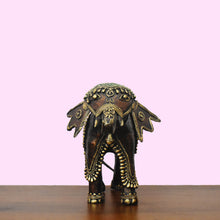 Load image into Gallery viewer, Bastar Art | Colorful Decorated Elephant Airawat | Tribal Handicraft | BA063
