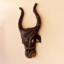 Load image into Gallery viewer, Bastar Art | Bull Mask | Tribal Handicraft | Home decor | BW001