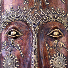 Load image into Gallery viewer, Bastar Art | Mask | Tribal Handicraft | Home decor | BW003
