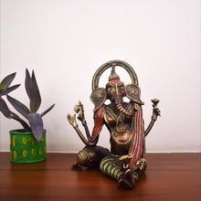 Load image into Gallery viewer, Bastar Art | Ganesh | Tribal Handicraft | Home decor | BT001