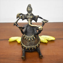 Load image into Gallery viewer, Bastar Art | Ganesh Sitting | Tribal Handicraft | Home decor | BT003