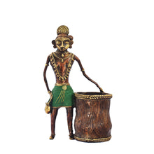 Load image into Gallery viewer, Tribal Women Pen Stand Bastar Art |  | Tribal Handicraft | Home decor | BT017