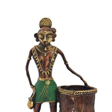 Load image into Gallery viewer, Tribal Women Pen Stand Bastar Art |  | Tribal Handicraft | Home decor | BT017