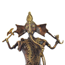 Load image into Gallery viewer, Bastar Art | Ganpati Ji with Mushak | Tribal Handicraft | Home decor | BT019