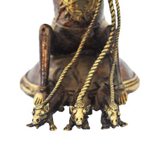 Load image into Gallery viewer, Bastar Art | Ganpati Ji with Mushak | Tribal Handicraft | Home decor | BT019
