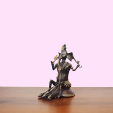 Load image into Gallery viewer, Bastar Art | Ganpati Ji with Mushak | Tribal Handicraft | Home decor | BT019