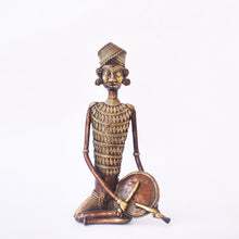Load image into Gallery viewer, Tribal Musician Bastar Art | | Tribal Handicraft | Home decor | BT023