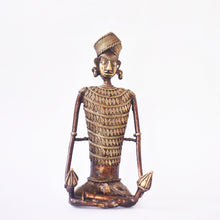 Load image into Gallery viewer, Tribal Musician Bastar Art | | Tribal Handicraft | Home decor | BT023