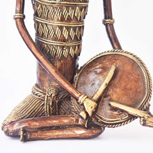 Load image into Gallery viewer, Tribal Musician Bastar Art | | Tribal Handicraft | Home decor | BT023
