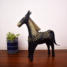 Load image into Gallery viewer, Bastar Art | Horse Standing | Tribal Handicraft | Home decor | BA003

