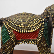 Load image into Gallery viewer, Elephant (Airawat) Dhokra Art | Tribal Handicraft | Home decor | Bastar Art | BA010
