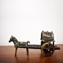 Load image into Gallery viewer, Bastar Art | Horse Cart | Tribal Handicraft | Home decor | BA013
