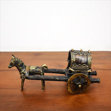 Load image into Gallery viewer, Bastar Art | Horse Cart | Tribal Handicraft | Home decor | BA013
