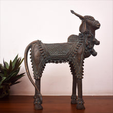 Load image into Gallery viewer, Bastar Art | Nandi Antique Finish | Tribal Handicraft | BA015
