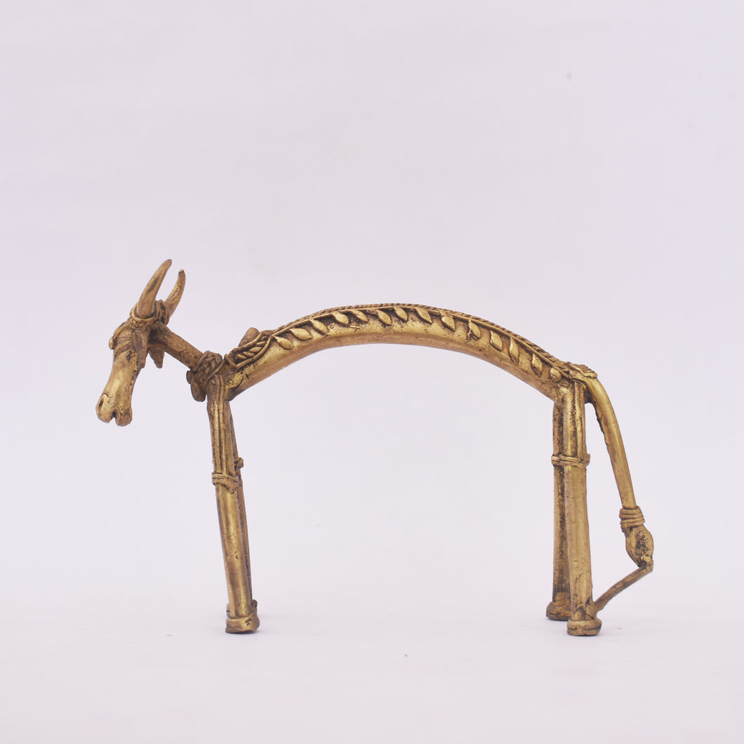 Bastar Art | Tribal upper Curved Bull | Tribal Handicraft | BA025