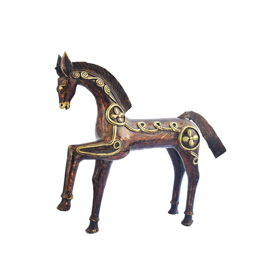 Horse Dhokra Art | Tribal Handicraft | Home decor | Bastar Art | BA057