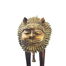 Load image into Gallery viewer, Lion Dhokra Art | Tribal Handicraft | Home decor | Bastar Art |BA059
