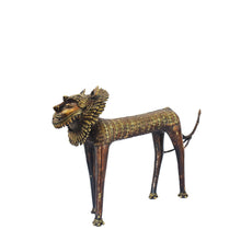 Load image into Gallery viewer, Lion Dhokra Art | Tribal Handicraft | Home decor | Bastar Art |BA059
