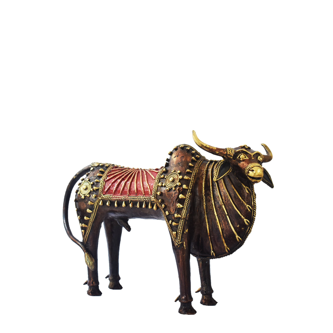 Nandi Dhokra Art | Tribal Handicraft | Home decor | Bastar Art |  BA060