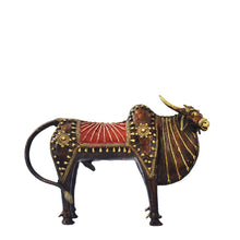 Load image into Gallery viewer, Nandi Dhokra Art | Tribal Handicraft | Home decor | Bastar Art |  BA060

