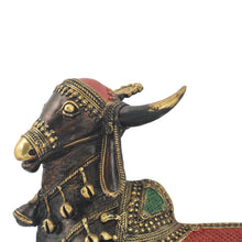 Load image into Gallery viewer, Nandi Dhokra Art | Tribal Handicraft | Home decor | Bastar Art | BA061
