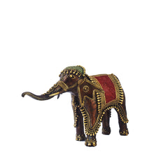 Load image into Gallery viewer, Bastar Art | Colorful Decorated Elephant Airawat | Tribal Handicraft | BA063
