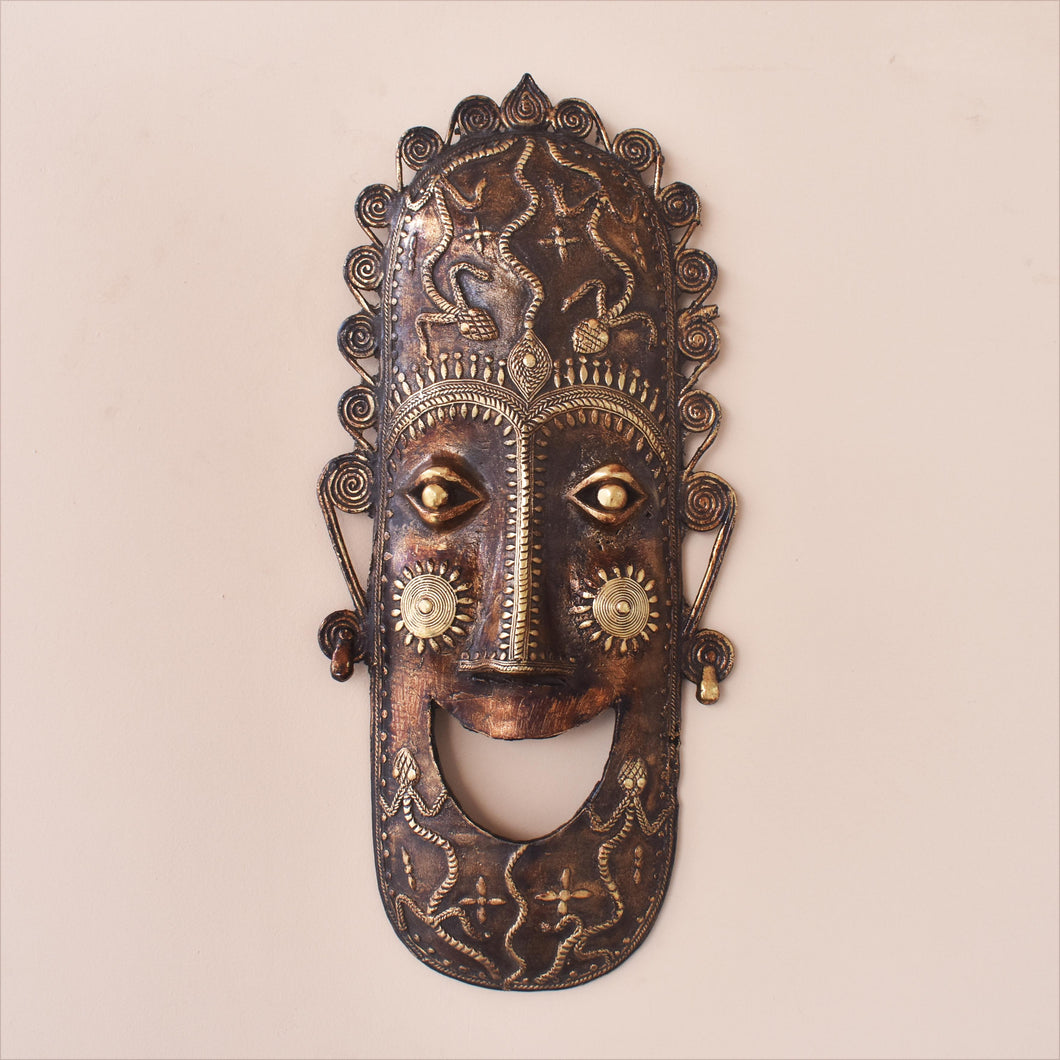 Bastar Art | Mask | Tribal Handicraft | Home decor | BW002