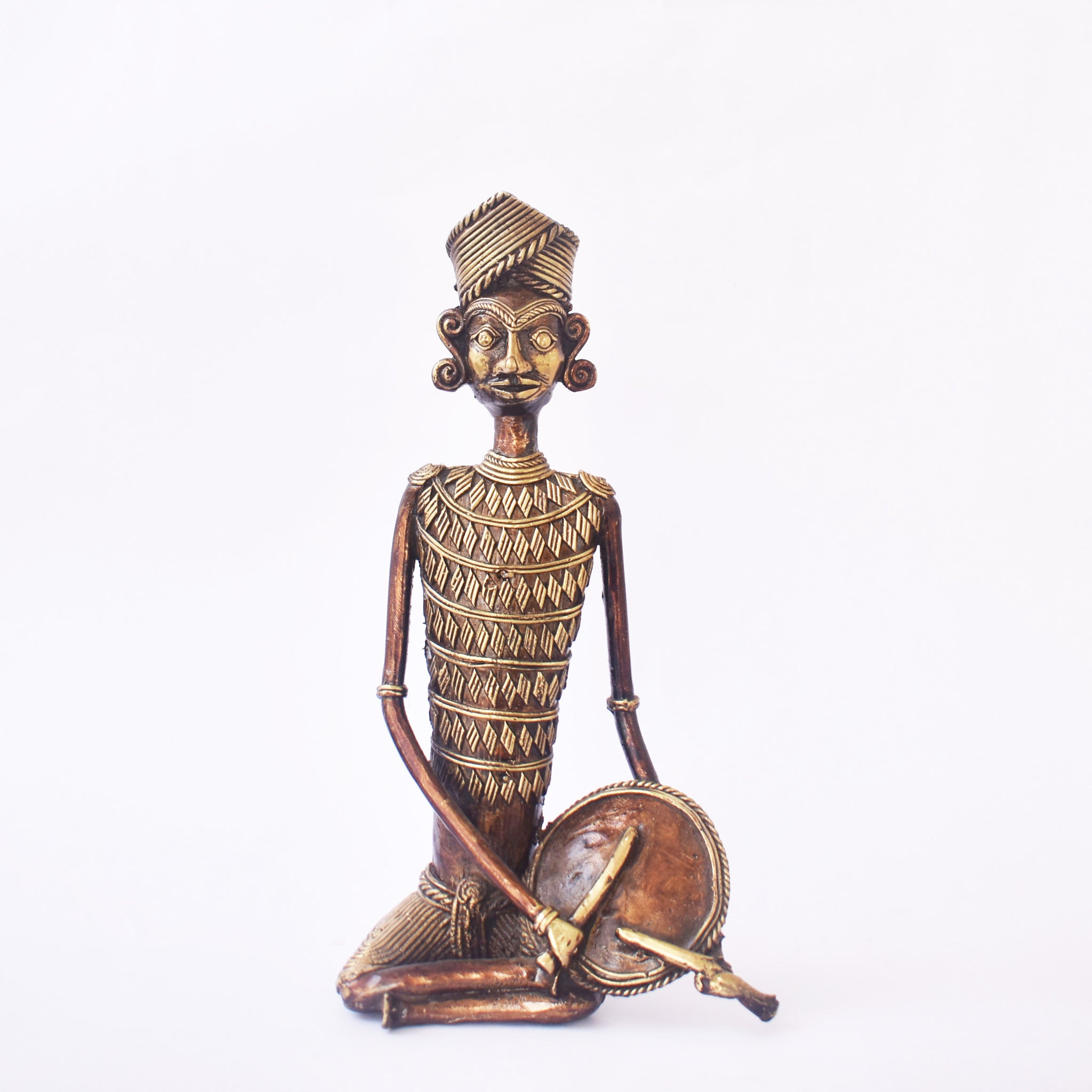 Tribal Musician Bastar Art | | Tribal Handicraft | Home decor | BT023 – Bastar  Arts