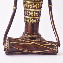 Load image into Gallery viewer, Tribal Musician Bastar Art | | Tribal Handicraft | Home decor | BT023
